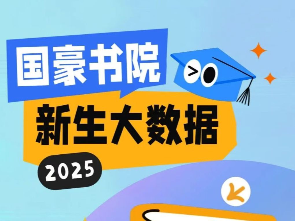 迎新济丨国豪书院2025级新生大数据来啦！